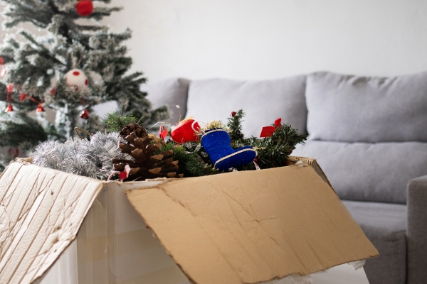 Desafíos de una mudanza en fechas navideñas